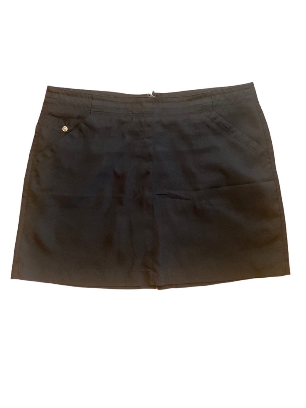 PGA Tour Black Golf Skort Stretchy Size 10